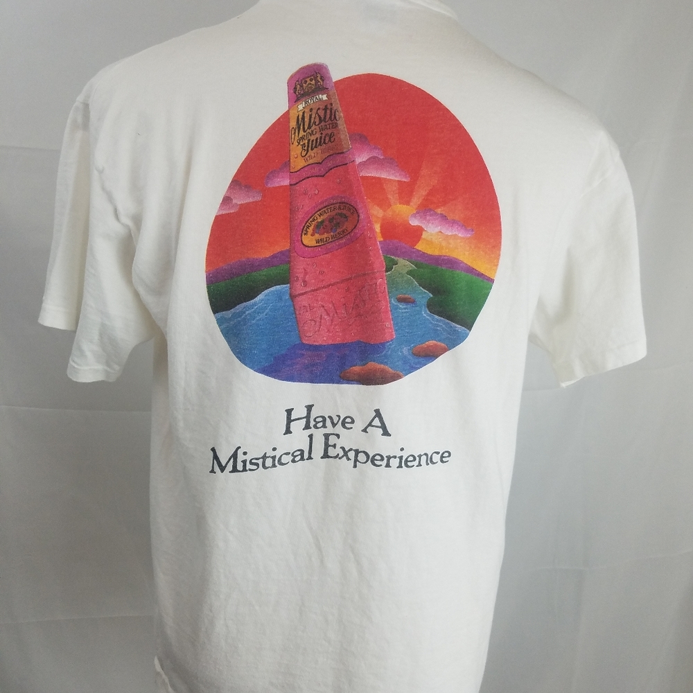 VTG 80S Royal Mistic Beverage graphic tee shirt